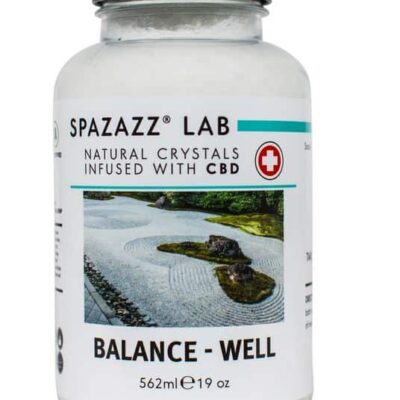 Spazazz Lab Natural Crystals CBD balance well Hot Tub Spa