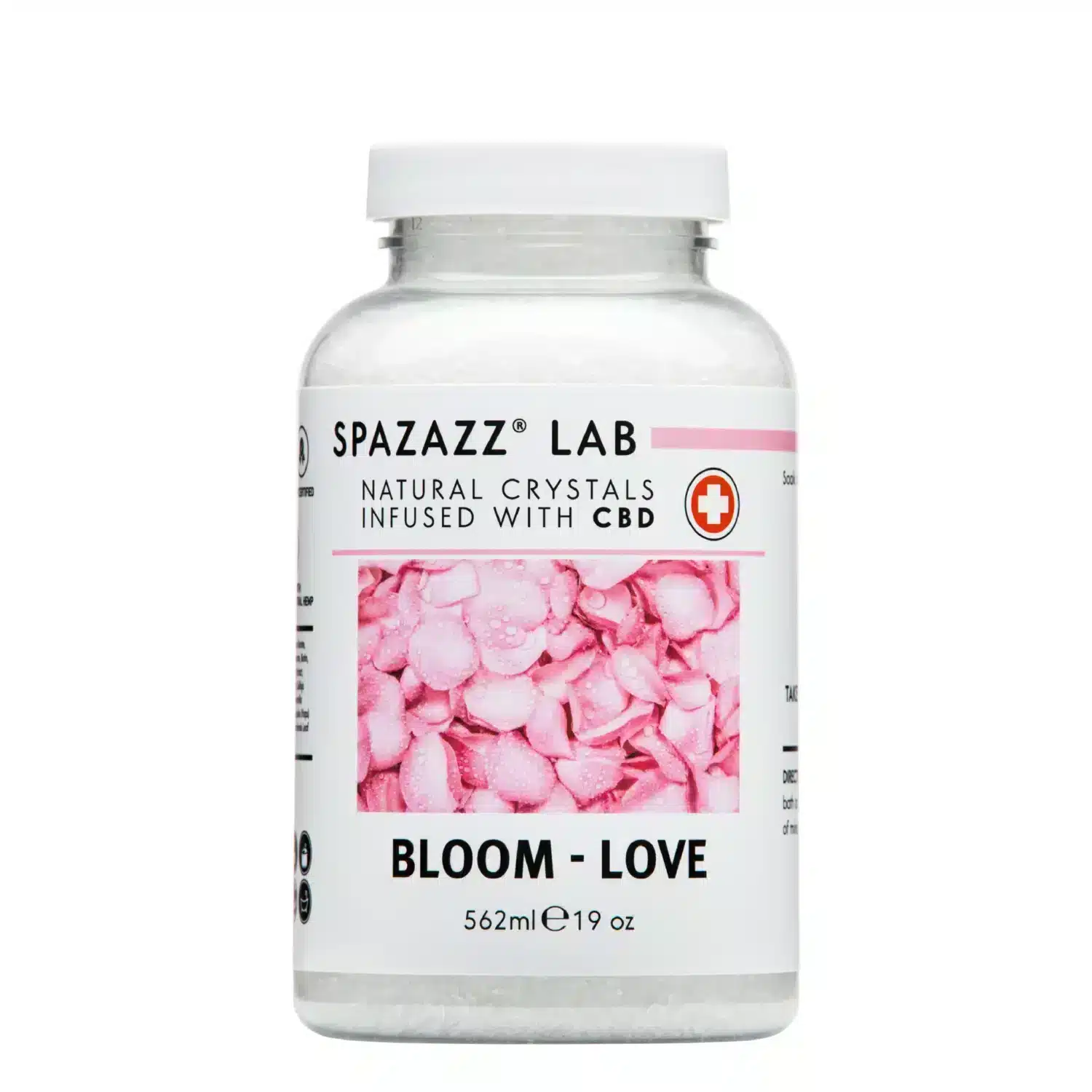 Spazazz Lab Natural Crystals CBD bloom-love Hot Tub Spa