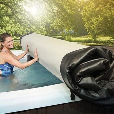 8′ x 15′ Axis Swim Spa Cover for the H2X Trainer 15 Spas